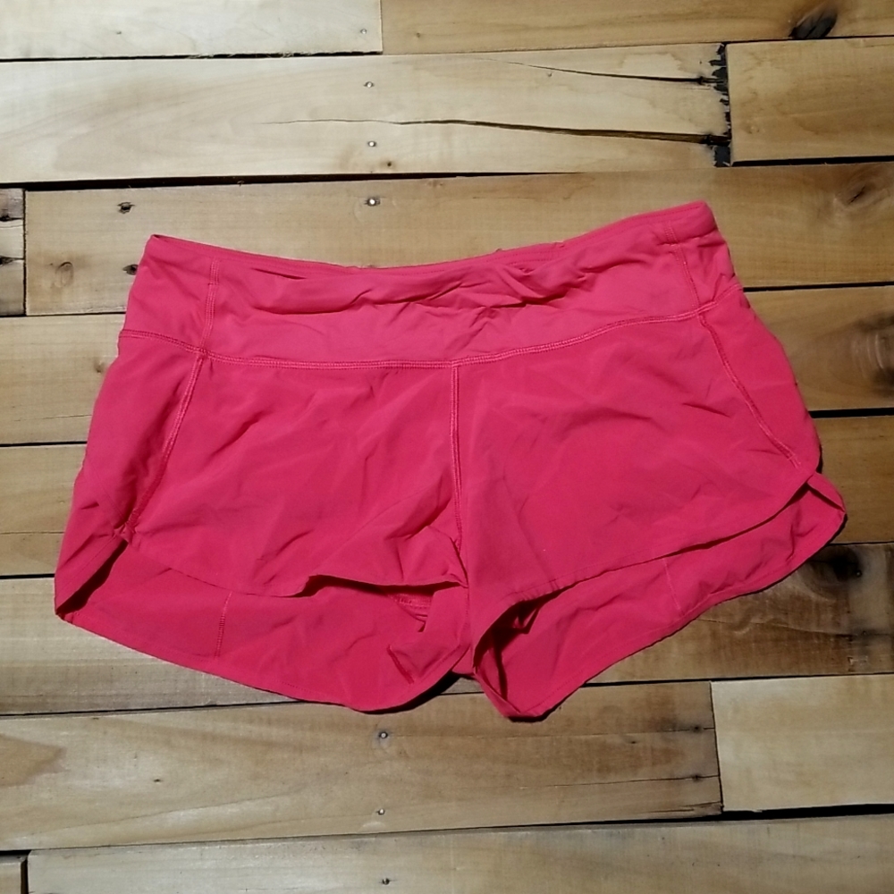 Lululemon pink shorts size medium